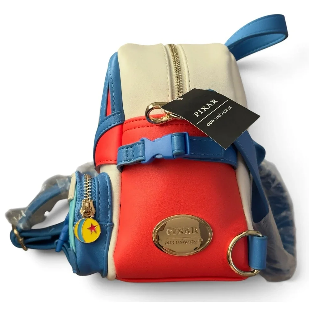 New Our Universe Disney Pixar Toy Story Andy's Room Crossbody Bag Backpack Conv.